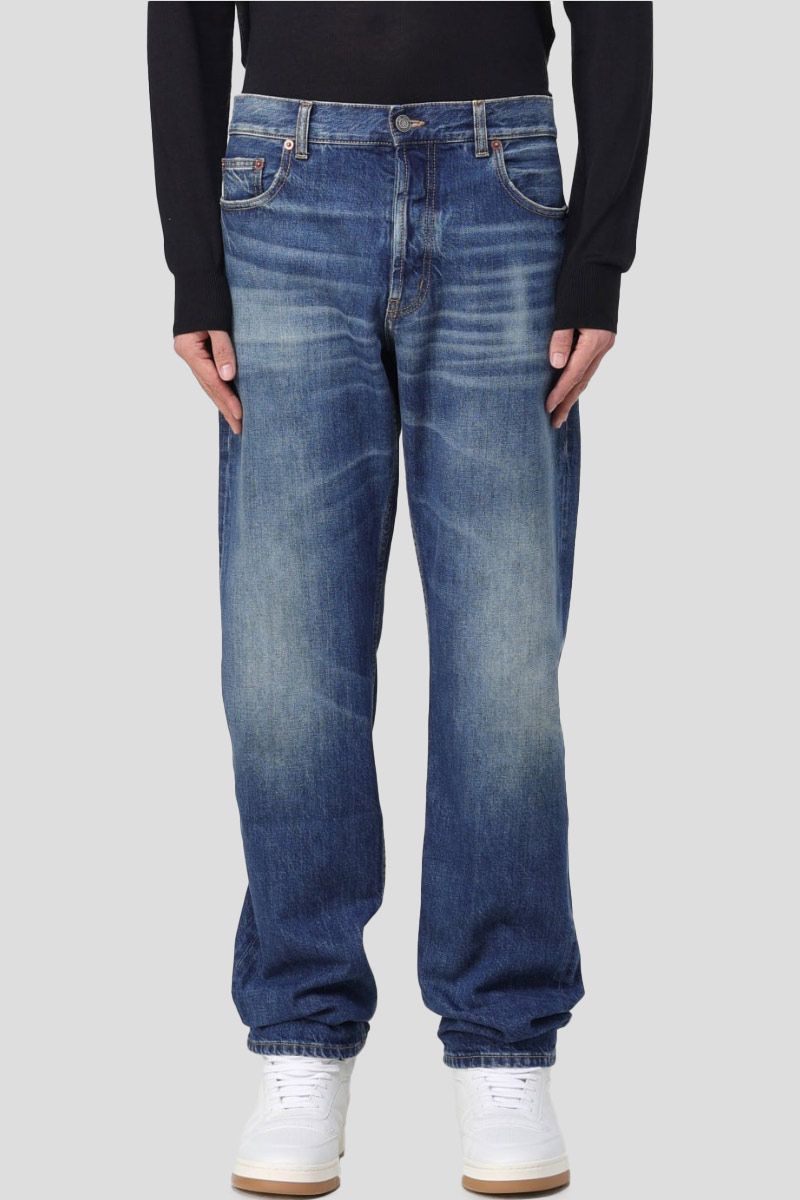 Straight Denim Jeans