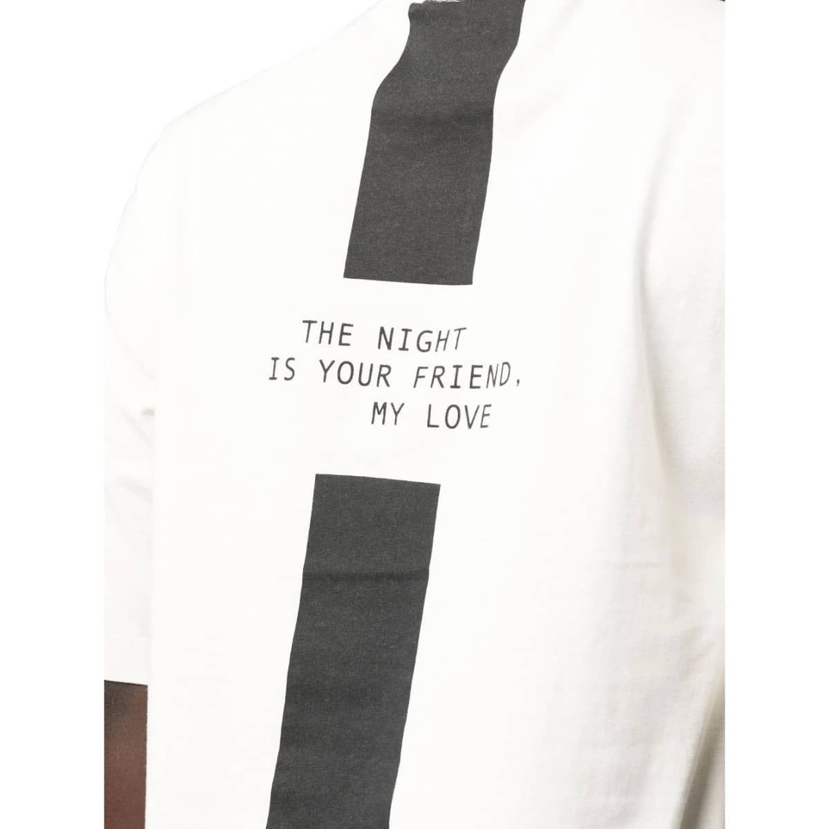 The Night Is Your Friend T-Shirt/White