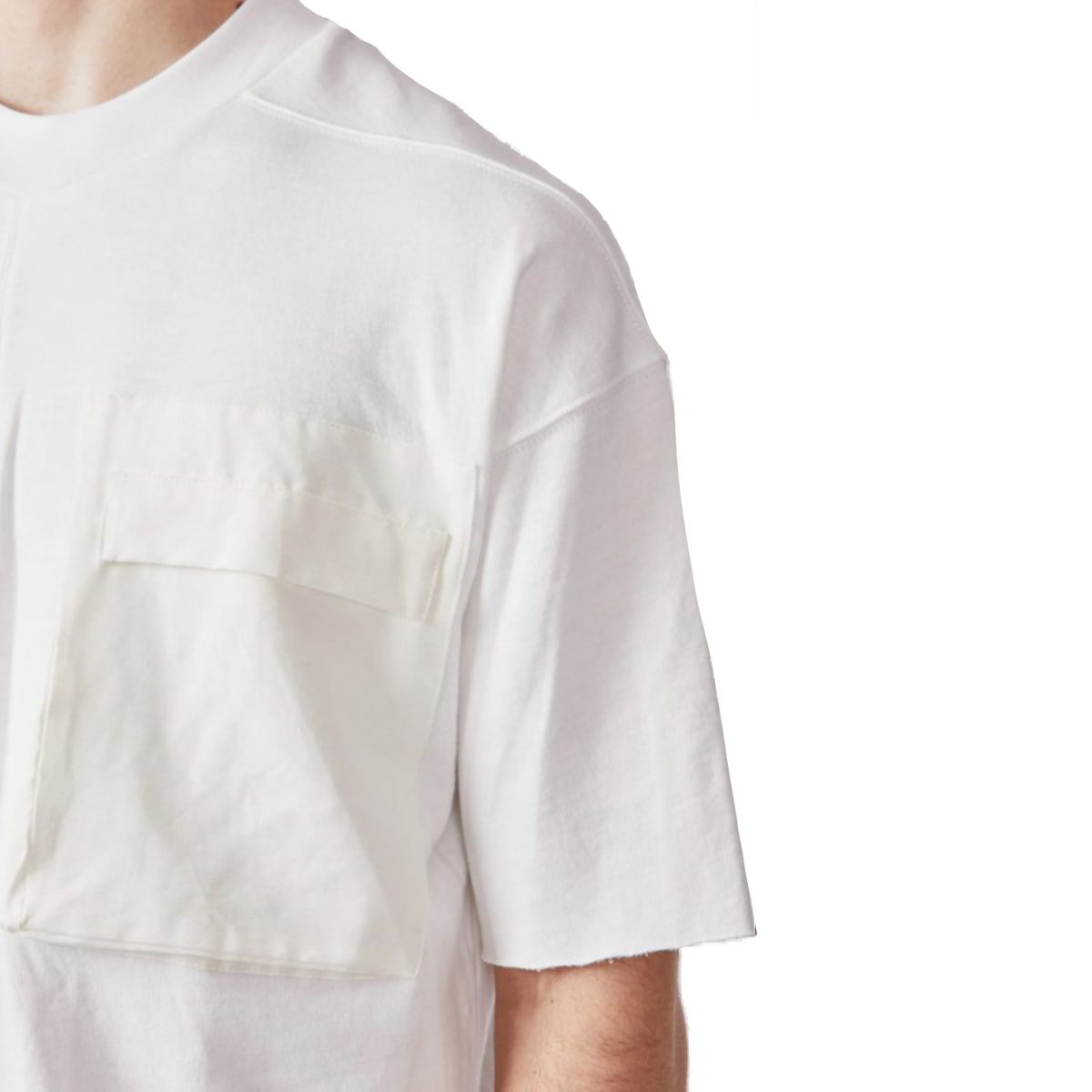 Round Neck T-Shirt In White