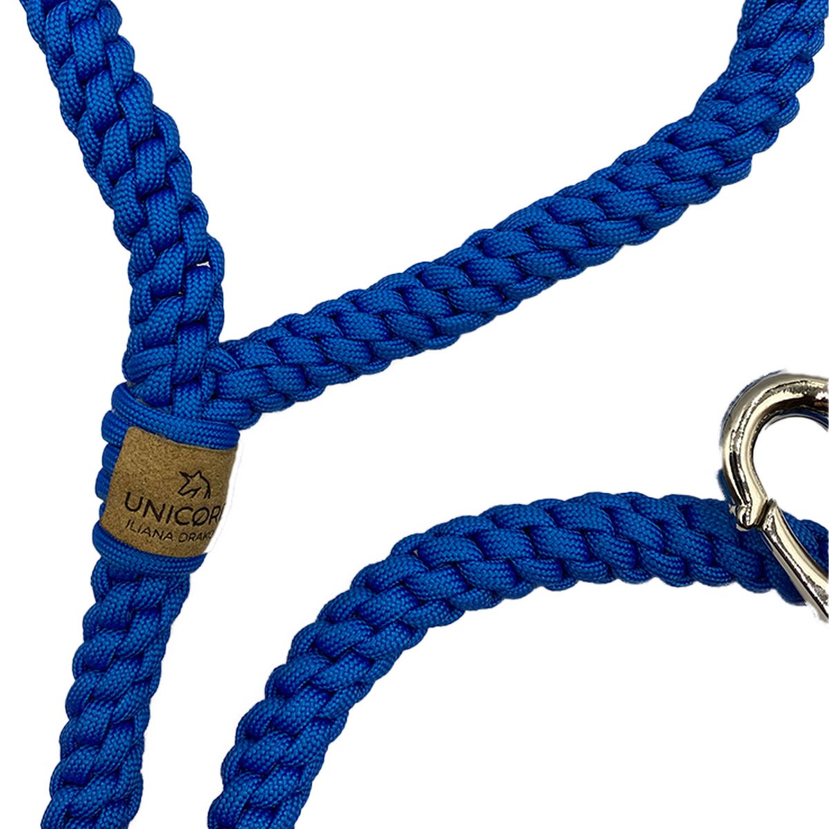 Blue Sailor's Knot Dog Leash