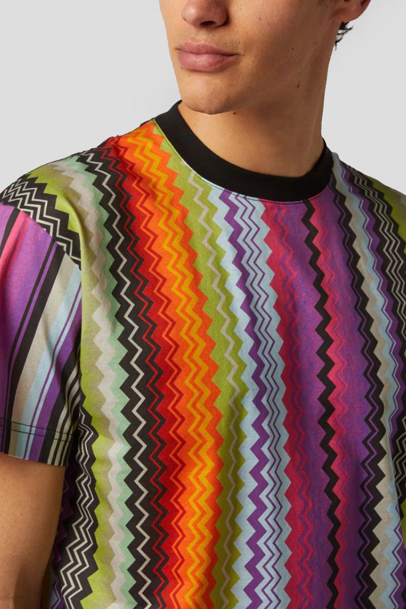 Multicoloured Vertical T-Shirt