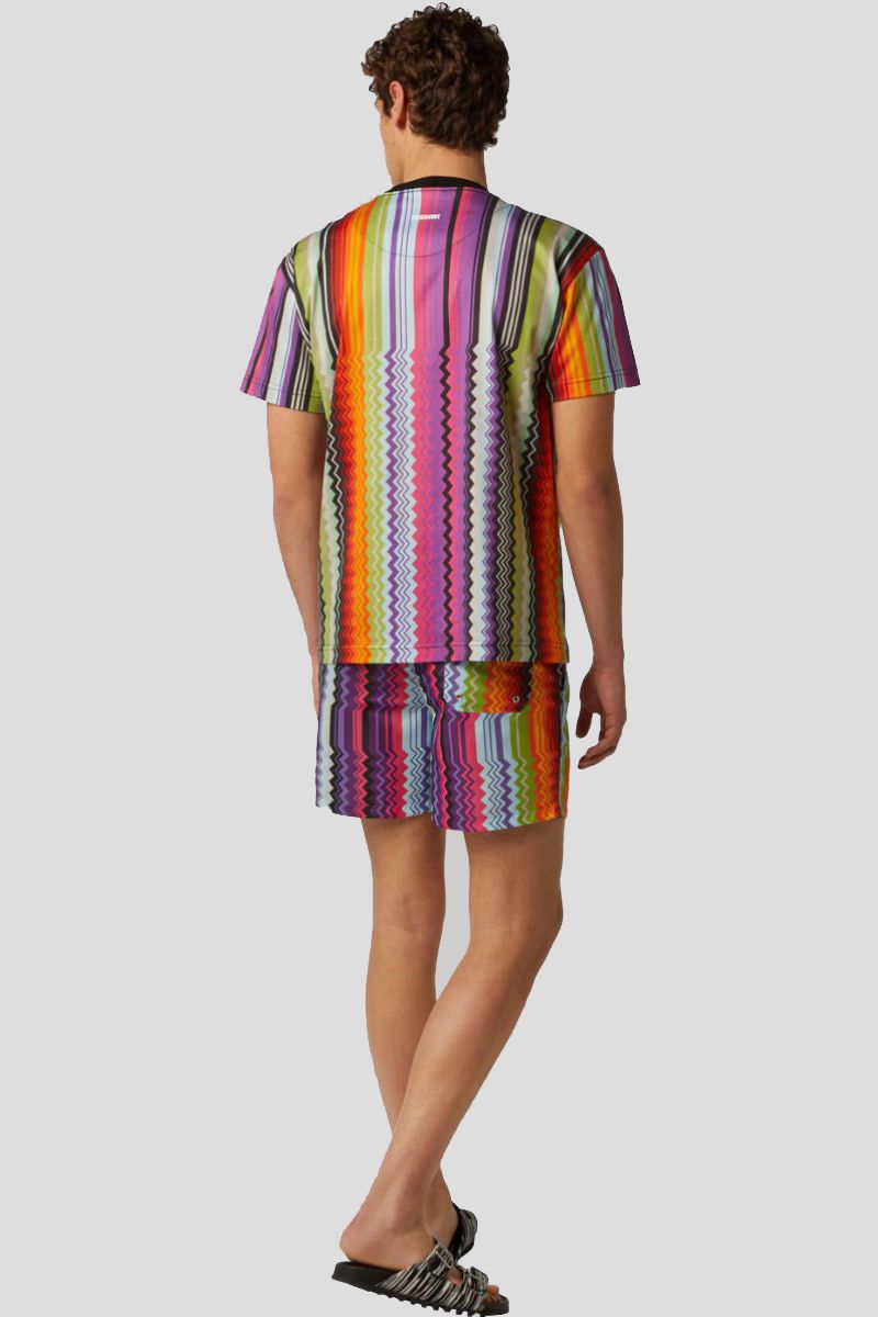 Multicoloured Vertical T-Shirt