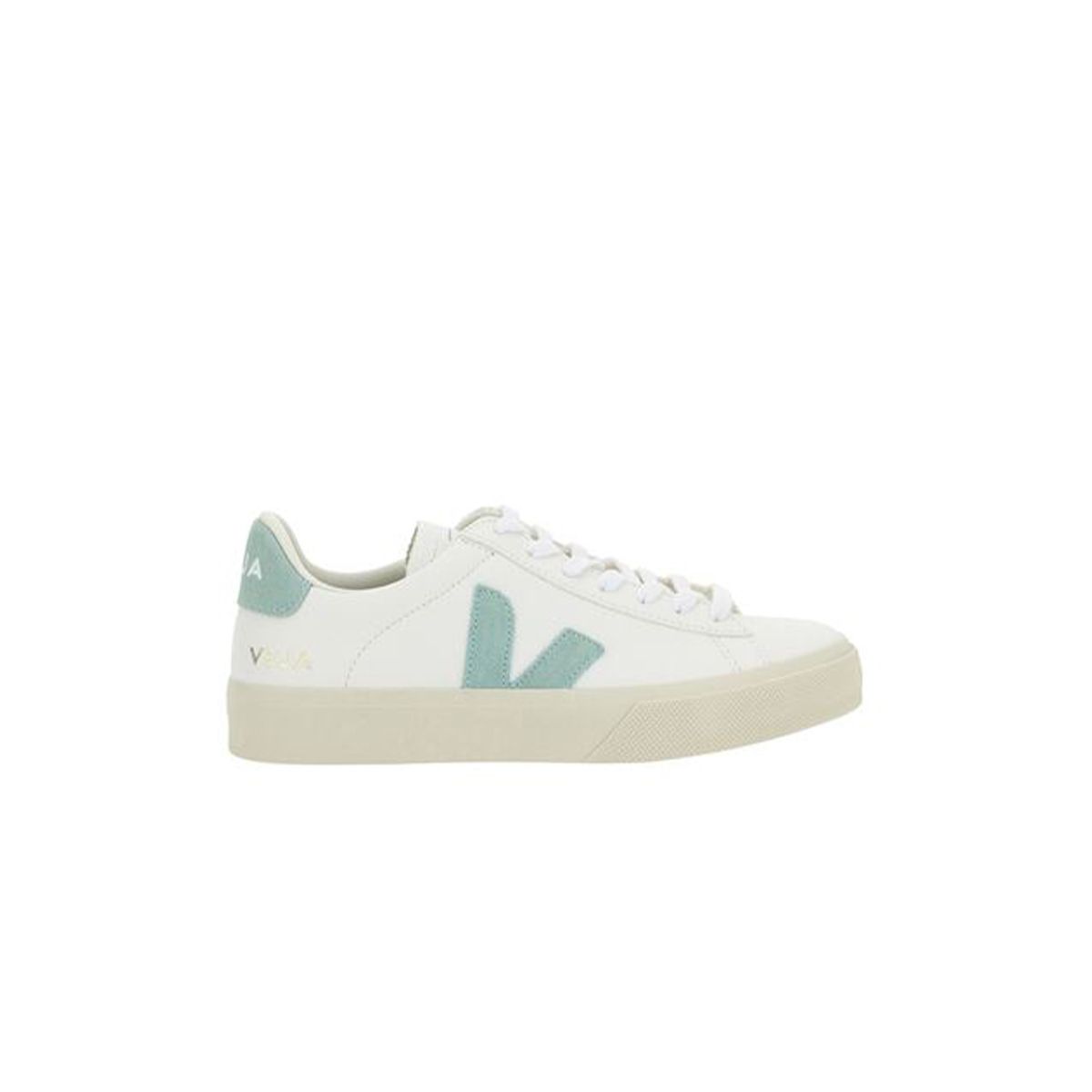Campo Leather Sneakers In White