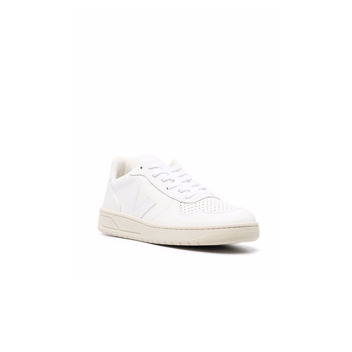 V-10 Total White Sneakers
