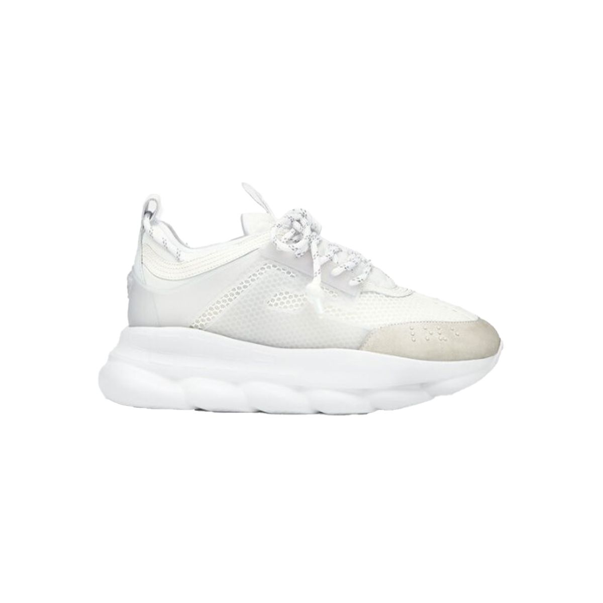 Chain Reaction Sneakers In White