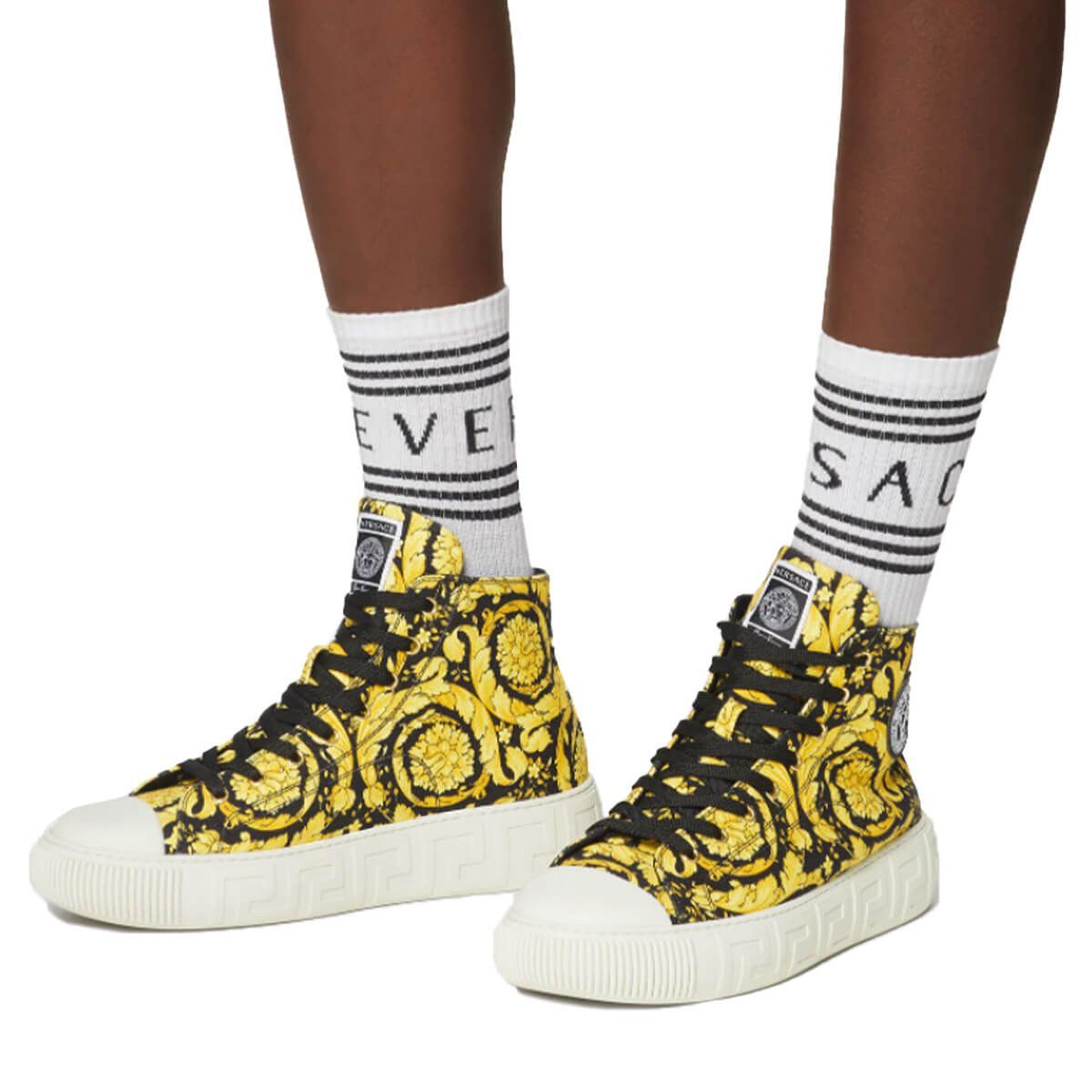 Barocco High Top Sneakers