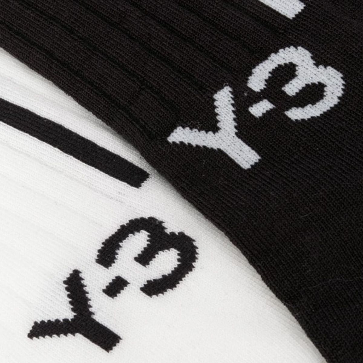 Ankle-Length Logo Print Two Pack Socks