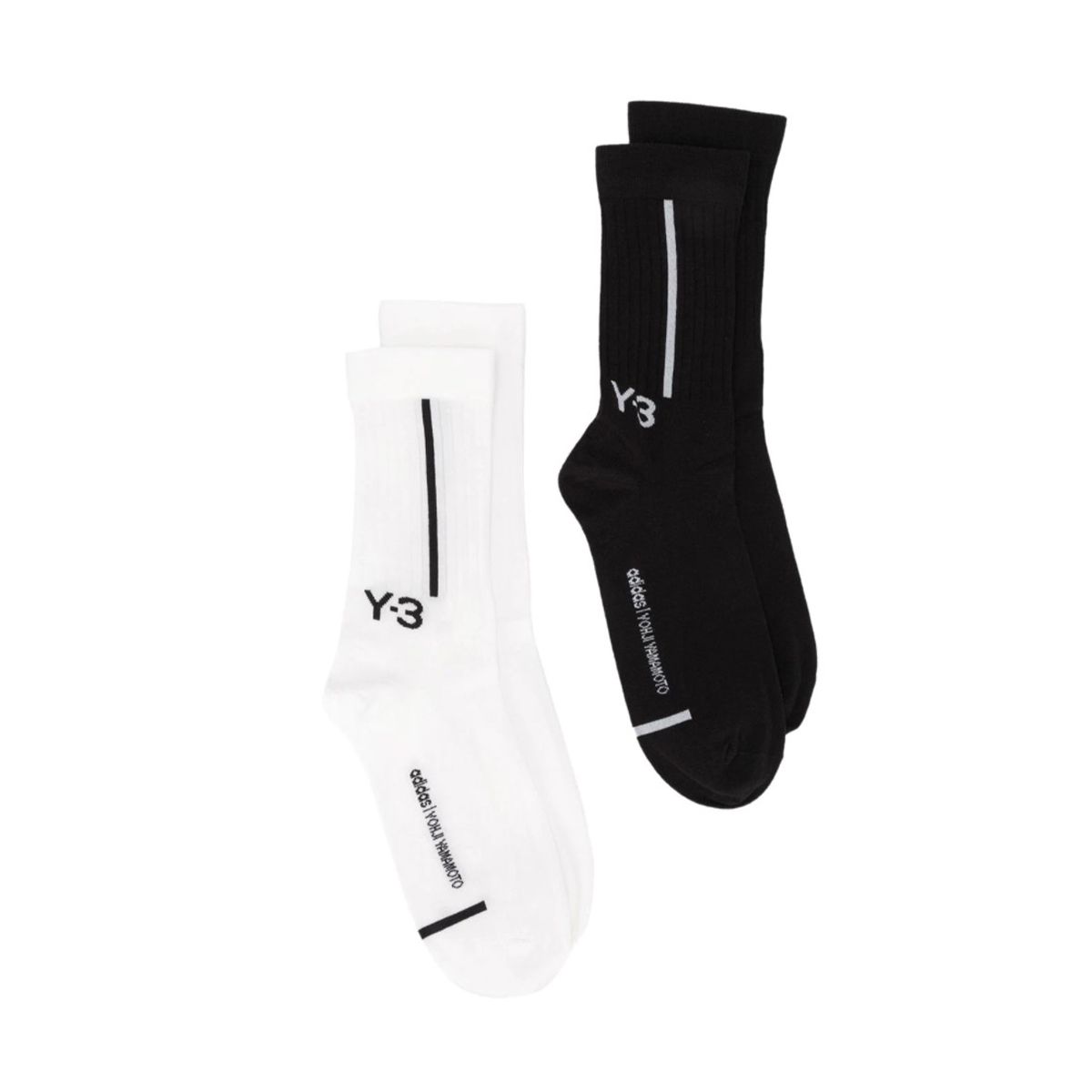 Ankle-Length Logo Print Two Pack Socks