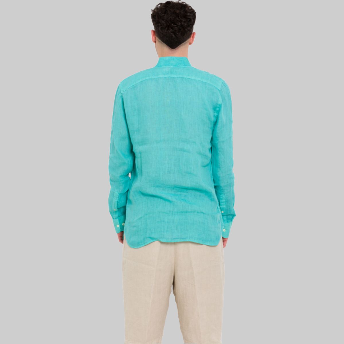 Long-Sleeves Linen Shirt