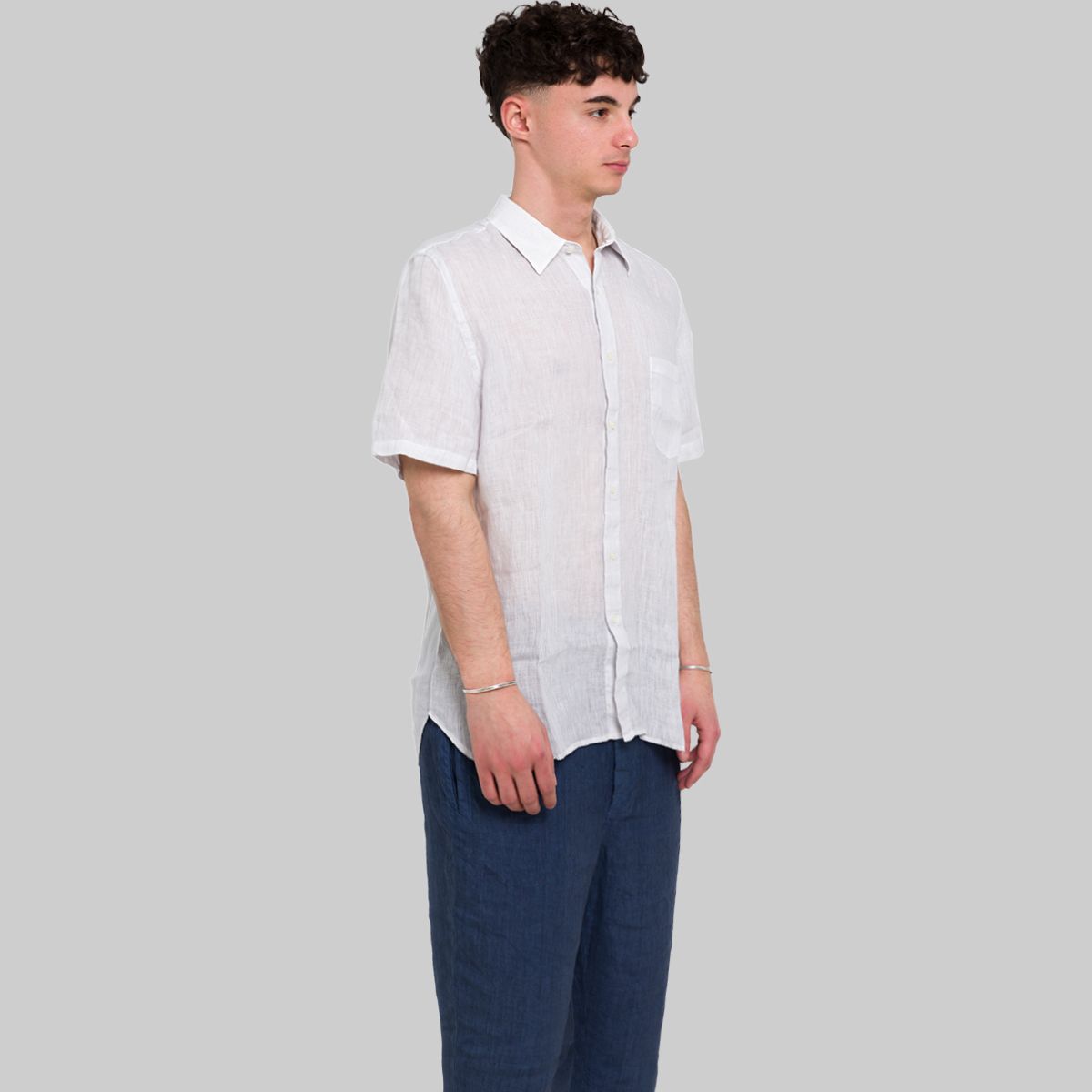 Lino Shirt Natural White