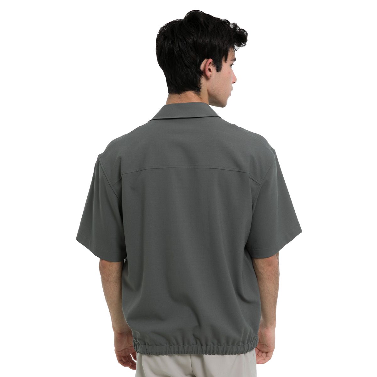Navy Short-Sleeved Shirt
