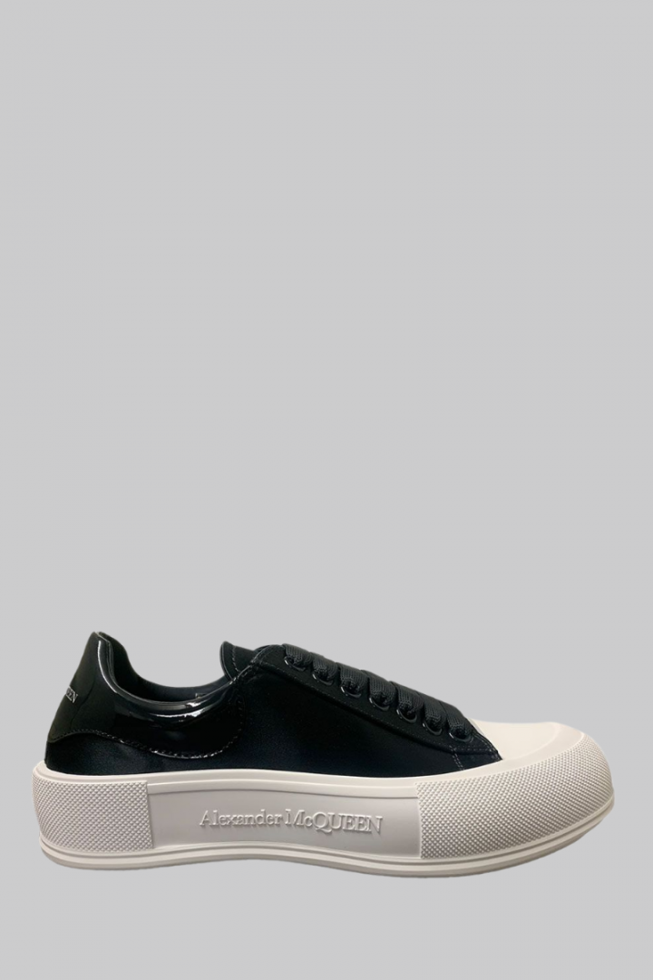 Deck Lace Up Plimsoll Sneakers