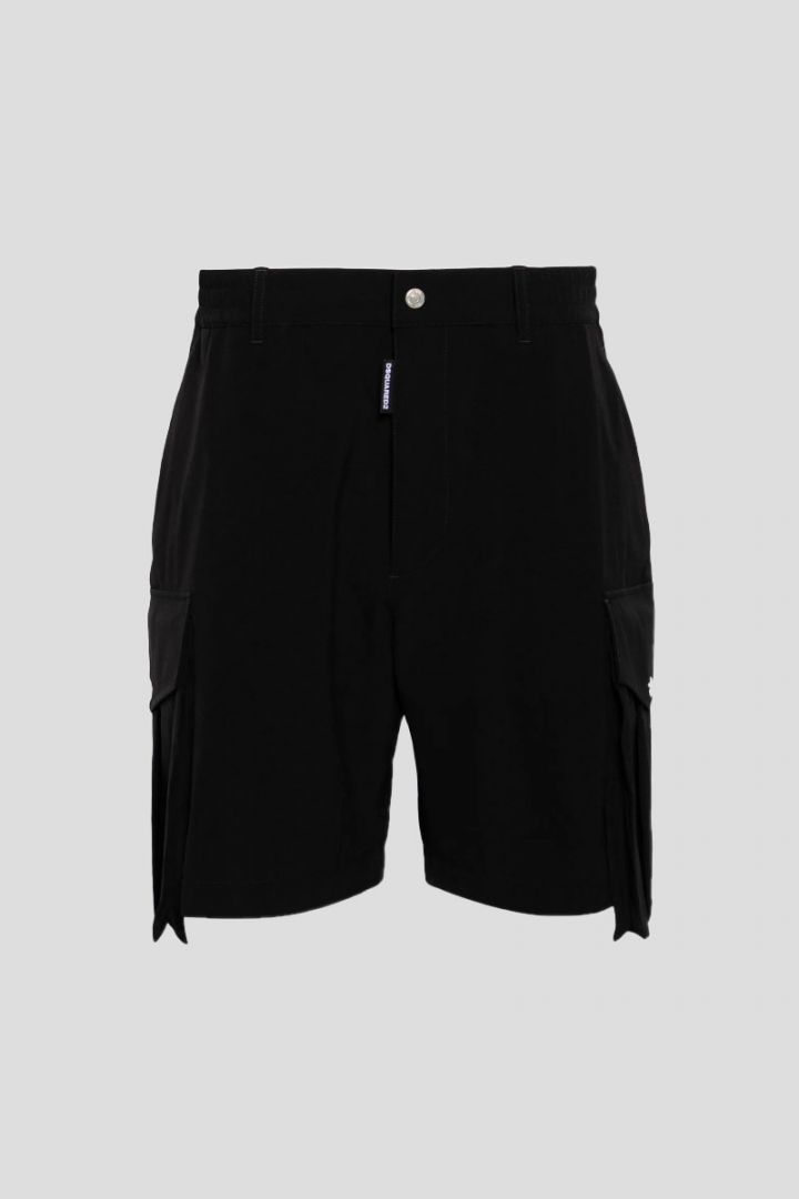 Cargo Shorts In Black