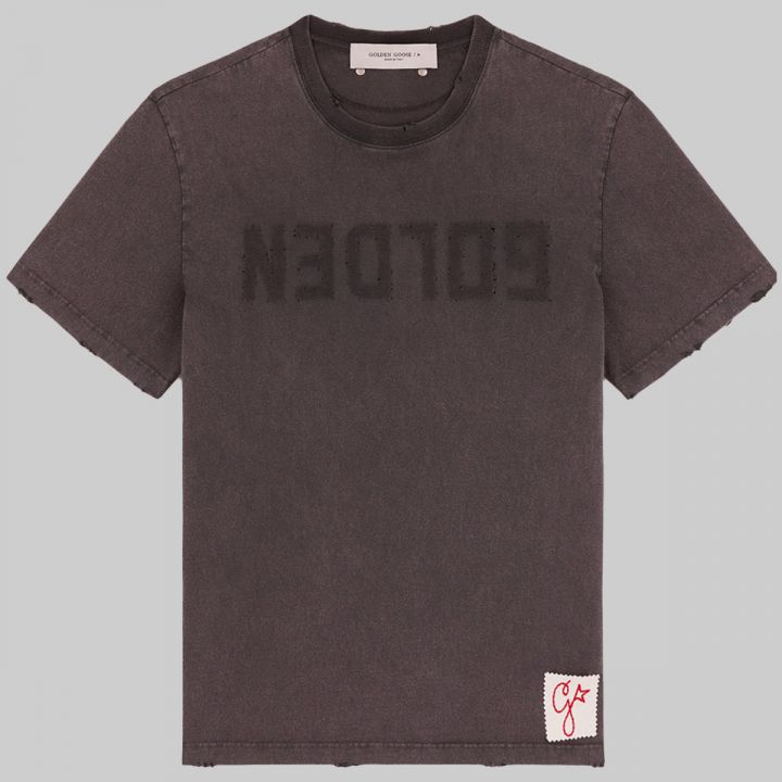 T-Shirt In Anthracite Grey