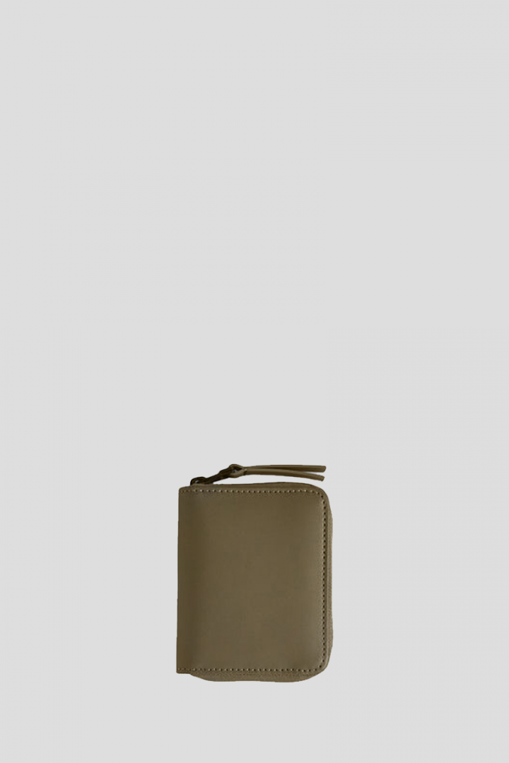 Mini Zipped Wallet/Metallic Mist