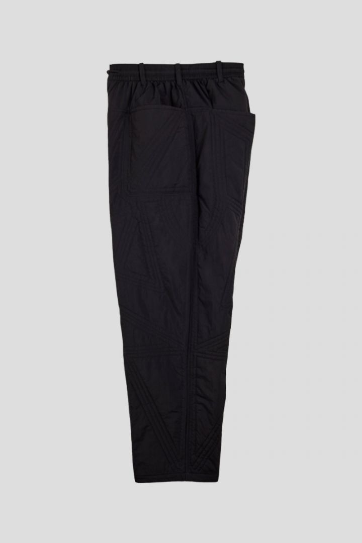 Black Quilted Pants