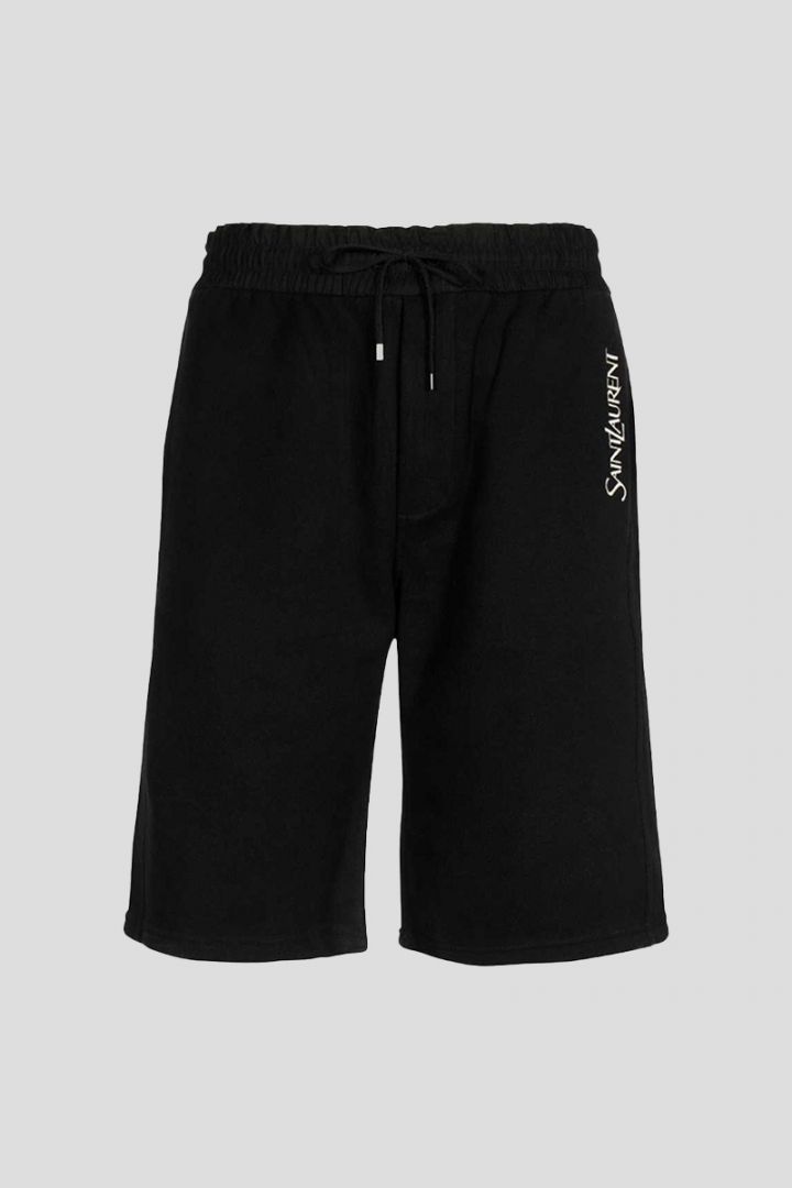 Fleece Shorts In Black