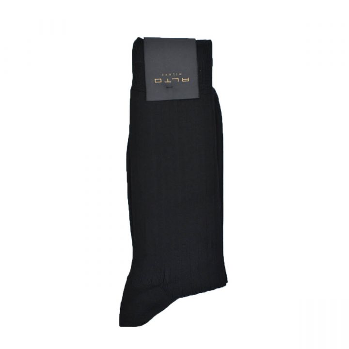 Alto Milano N.211 Short Socks Black