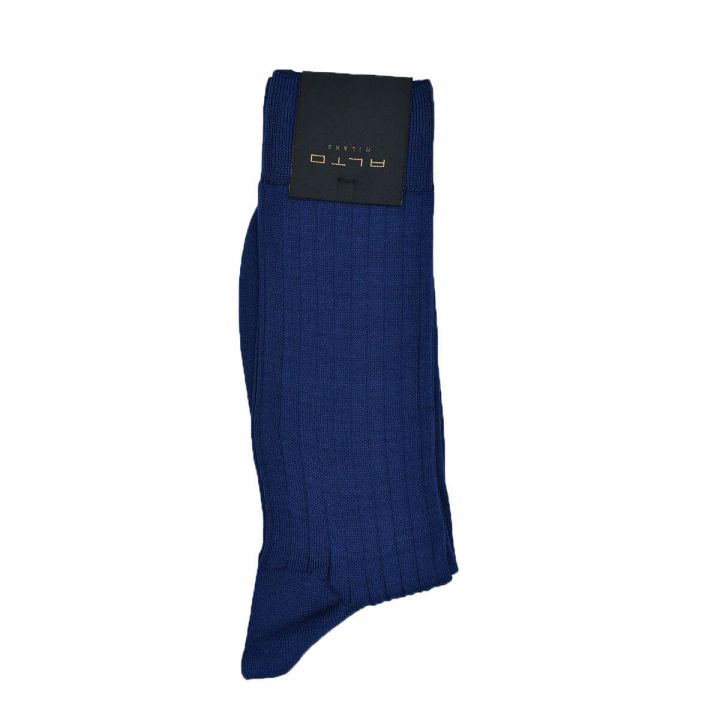 Alto Milano N.211 Short Socks Blue