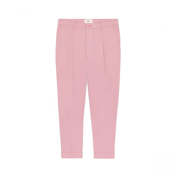 Carrot Oversize Trousers/Pink