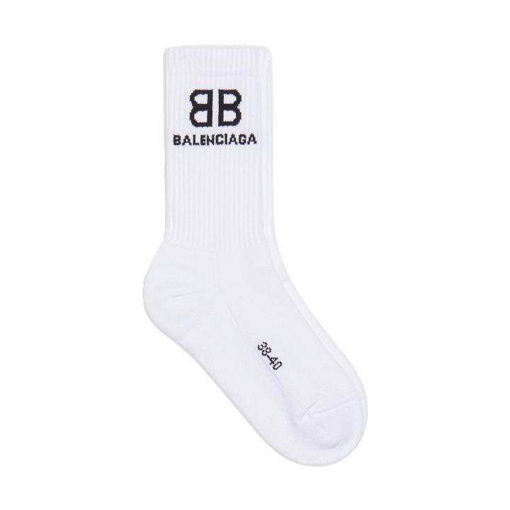 Tennis Socks In White