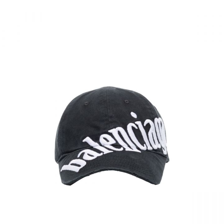All-Over Embroidered Logo Cap