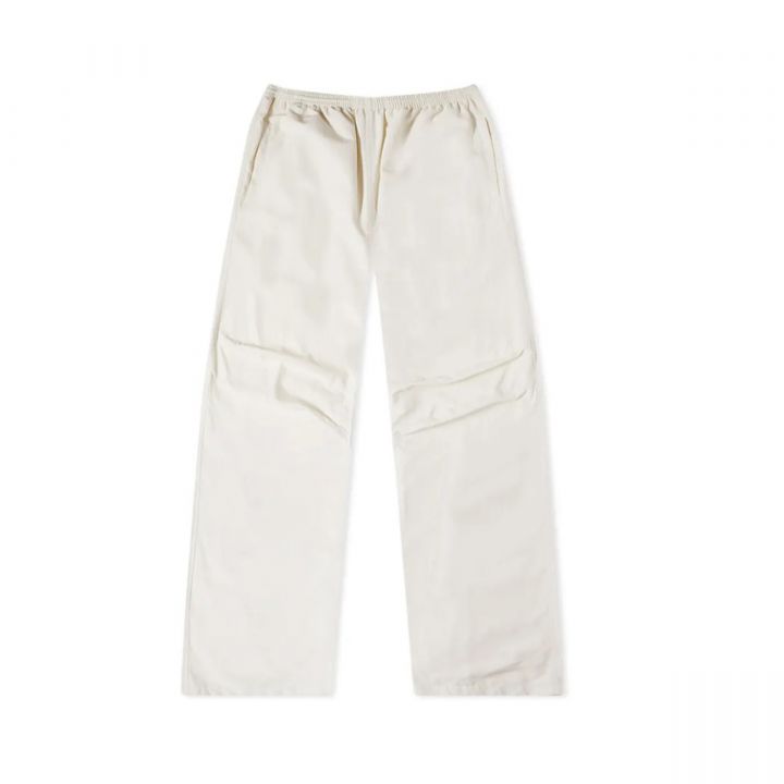 Oversized White Tracksuit Pants