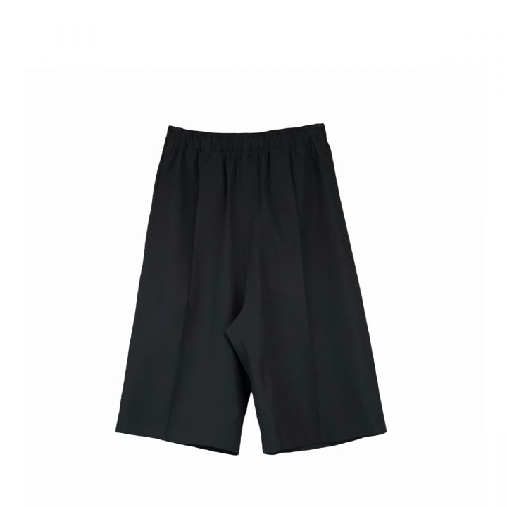 Popeline Black Shorts