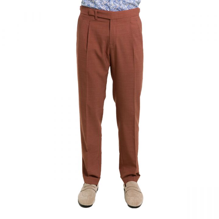 Terracotta Cotton Pants