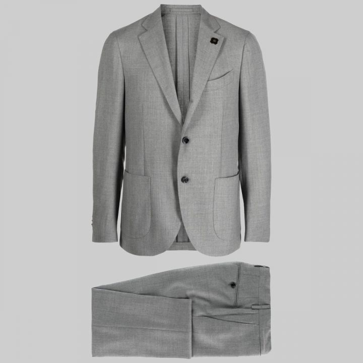 Single Breasted Wool Suit