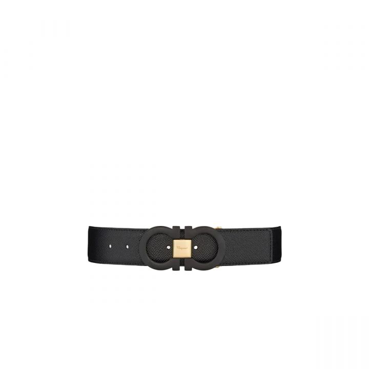 Adjustable Gancini Gold Belt