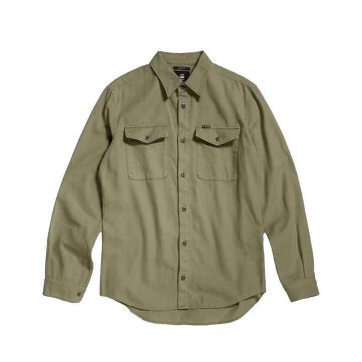 Marine Slim Shirt/Green