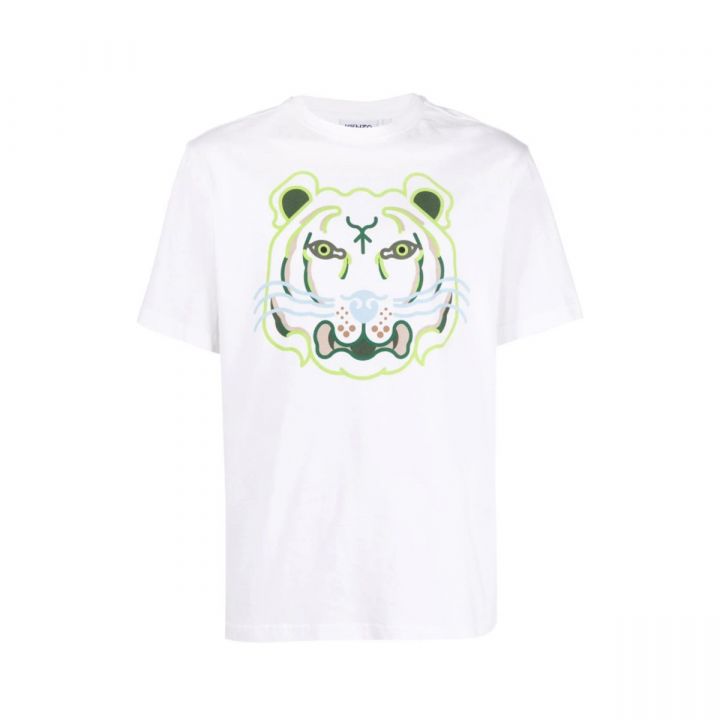 K-Tiger Logo Print T-Shirt