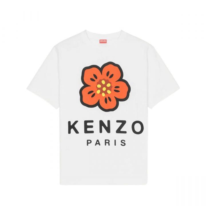'Boke Flower' T-shirt/White