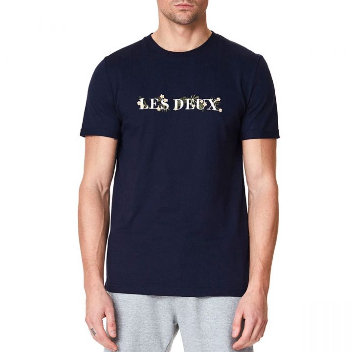 Dark Navy Fleur-De-Lis T-Shirt