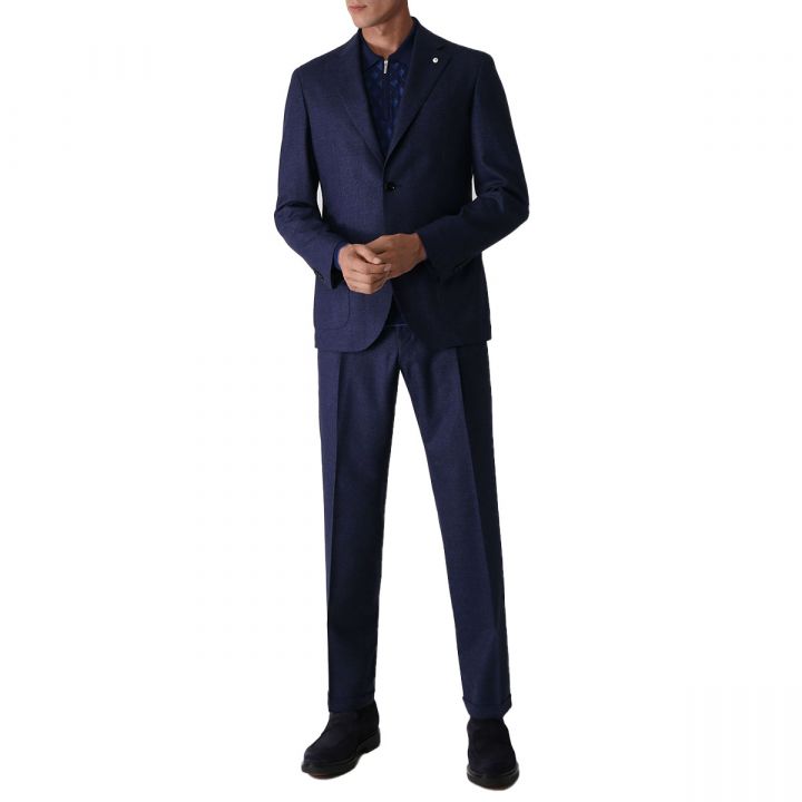007 Slim Fit Blue Suit