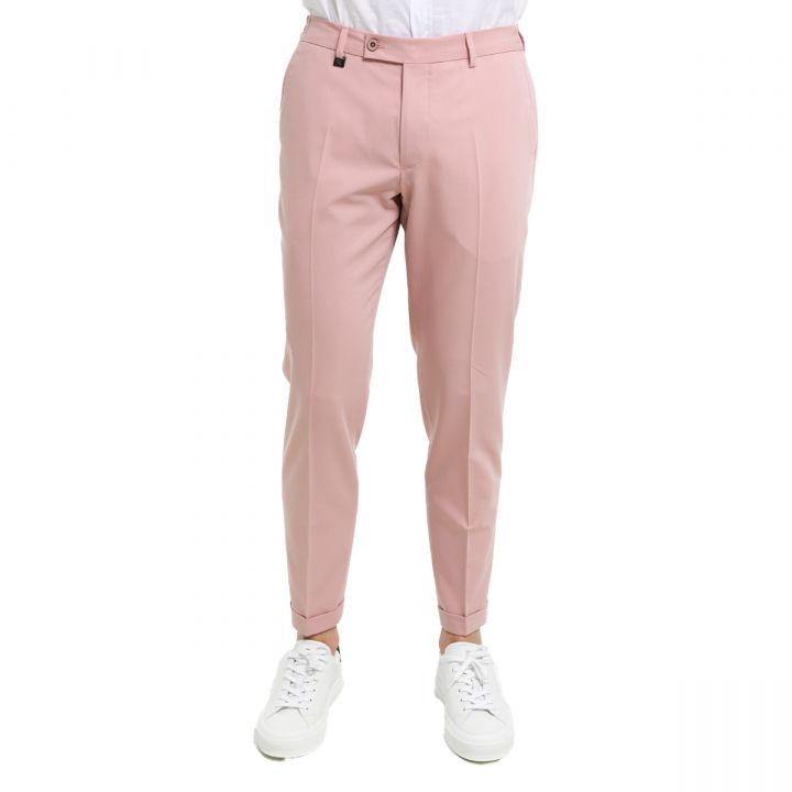 Slim Fit Chino Trousers/Pink