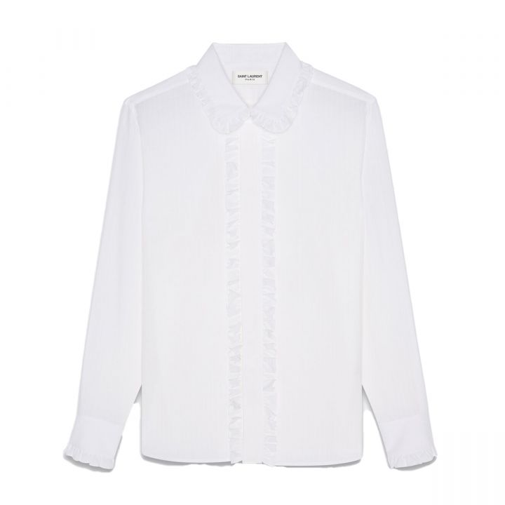 Frilly Fitted Shirt