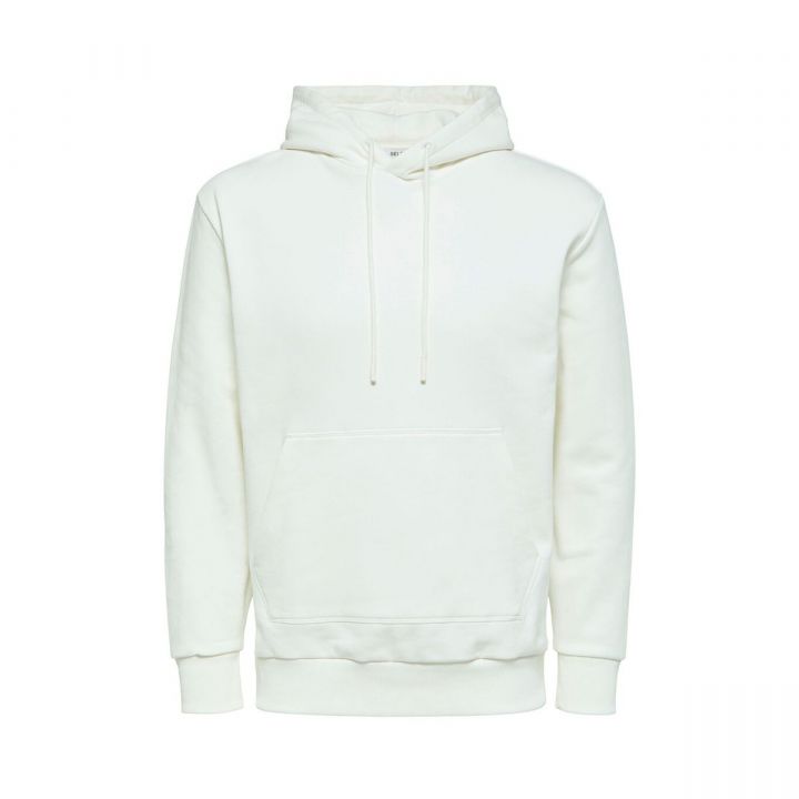 White Relaxed Hoodie