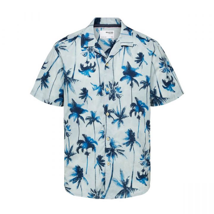 Tropical Print Resort Shirt