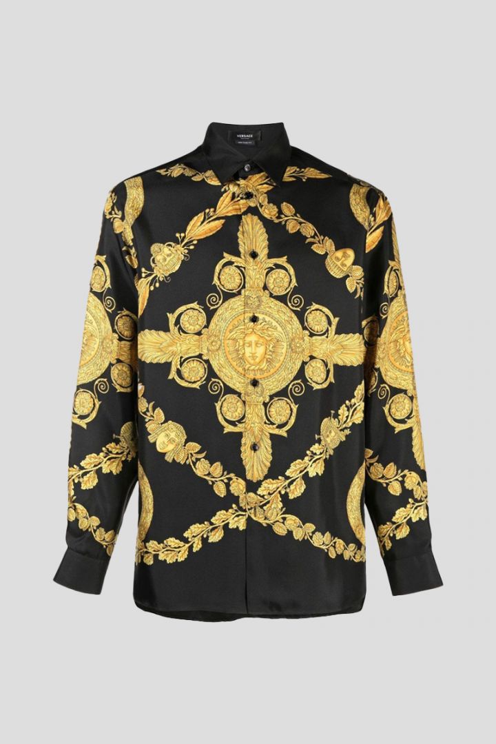Maschera Baroque Silk Shirt
