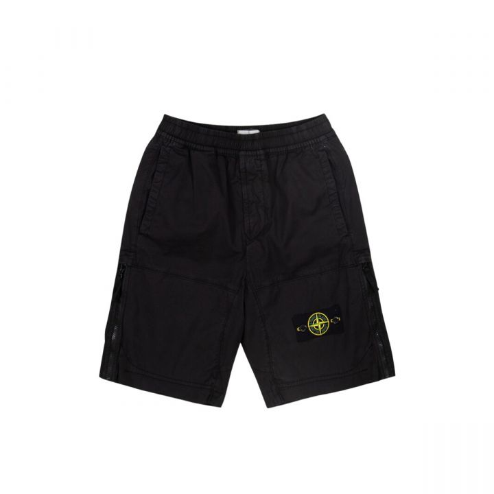 Cotton Twill Stretch Bermuda Shorts