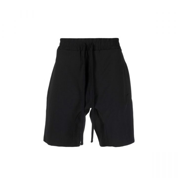Drawstring-Waist Drop-Crotch Shorts