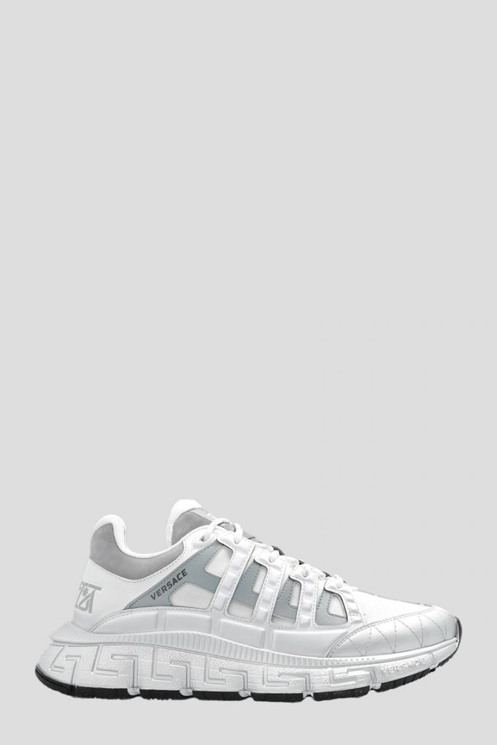 Trigreca White Leather Sneakers