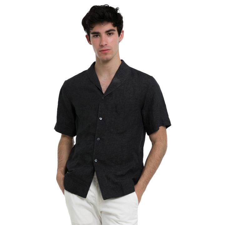 Short Sleeved Shirt/Black