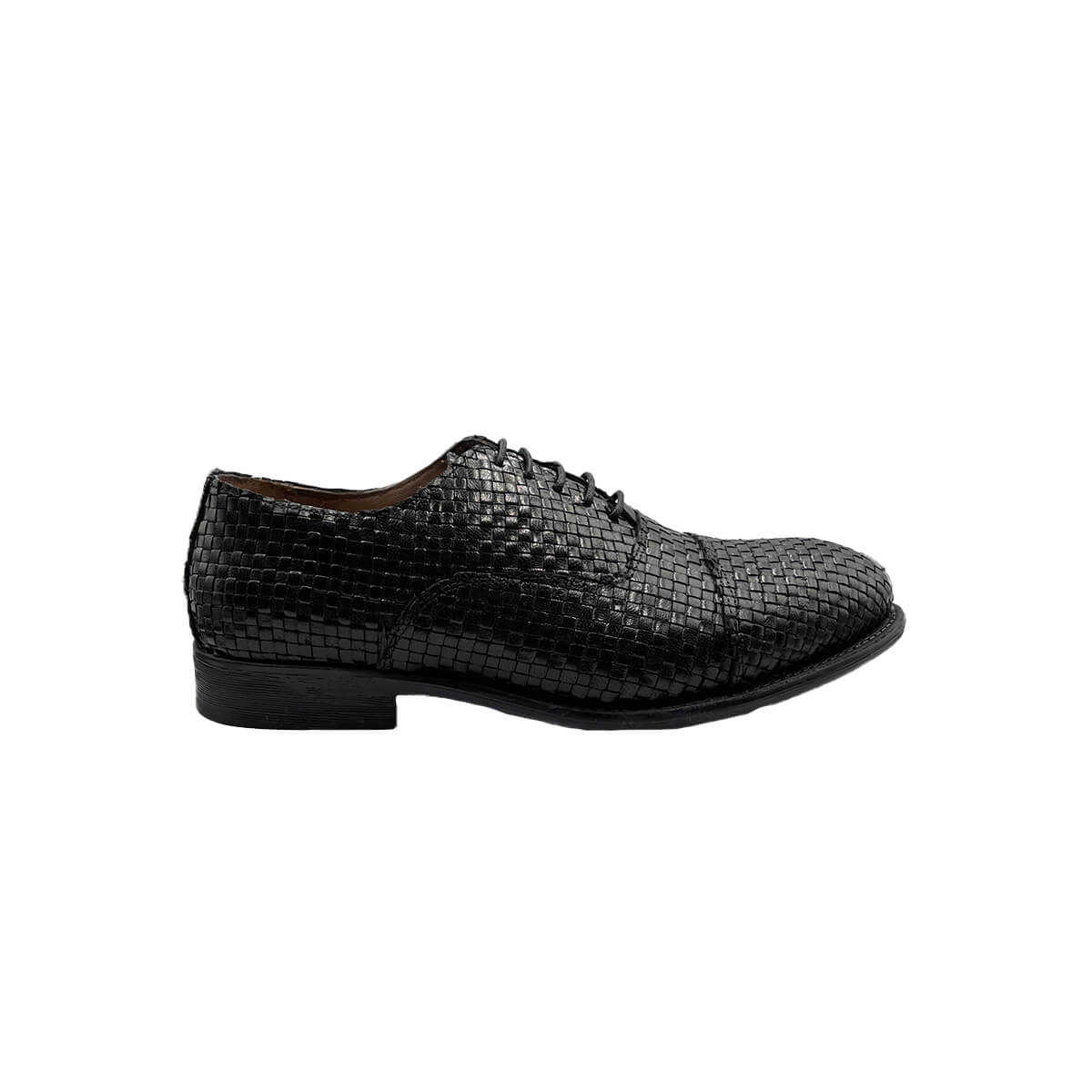 Ανδρικό Μαύρο Leather Oxford Shoes PHILIPPE LANG
